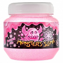 Слайм 250мл розовый лед Monster's Slime Fluffy KiKi, SCB003