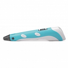Ручка 3D голубая ABS/PLA пластик 3 цвета Zoomi, ZM-052