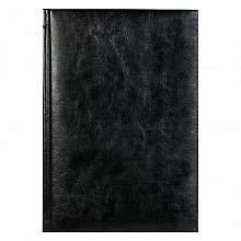 Ежедневник датированный 2023г А5 176л черный кожзам Style LAMARK, 23104-BK	