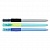 Ручка со стираемыми чернилами гелевая 0,7мм синий стержень Эргономичный грип Феникс 59422