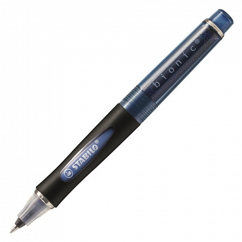 Ручка роллер 0,4мм синие чернила STABILO BIONIC 2008/41
