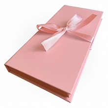 Коробка подарочная для денег 17,2х8,3х1,6см розовая Д10303П.045