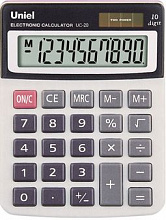 Калькулятор настольный 10 разрядов UNIEL UC-20