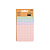 Блок самоклеящийся набор 100л 4 цвета с рисунком пастель Hopax 28073,28074