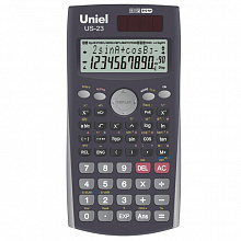 Калькулятор инженерный 10+2 разряда UNIEL 240 функций, US-23
