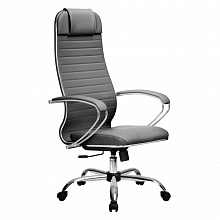 Кресло офисное МЕТТА Комплект  6.1 серое хром 