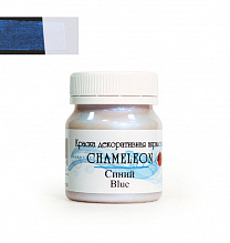 Краска акриловая интерферирующая  50мл синий Хамелеон ТАИР 0612153