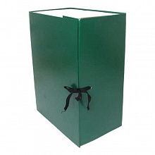 Короб архивный 150мм бумвинил зеленый Имидж, КСБ4150-206
