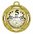 Медаль Свадьба  5лет - деревянная, 70мм