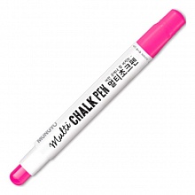 Маркер меловой  4-8мм розовый круглый Chalk Pen MUNGYO, MGMBG12P