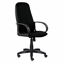 Кресло офисное BRABIX Praktik EX-279 ткань С/кожзам Z черное С-11, 532017