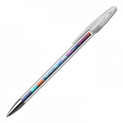Ручка гелевая 0,5мм синий стержень InColor Patchworks Erich Krause, 50755
