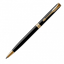 Ручка шариковая поворотный механизм 1мм черный стержень PARKER SONNET Core LaqBlack GT 1931498/K498