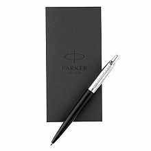 Набор подарочный PARKER Jotter Core K63, Bond Street Black CT ручка, блокнот черный, 2020375