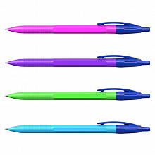Ручка шариковая автоматическая 0,7мм синий стержень R-301 Neon Matic Erich Krause, 53343