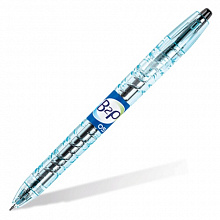 Ручка гелевая автоматическая 0,5мм черный стержень PILOT B2P, BL-B2P-5 B Подходит для ЕГЭ