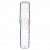 Пенал-тубус 19,5х4,5см прозрачный СТАММ Crystal, ПН55