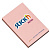 Блок самоклеящийся  51х76мм 100л розовый пастель Hopax 21145