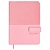Ежедневник недатированный А6+ 120л розовый кожзам Гоутскин магнитный клапан Феникс Escalada, 64021