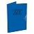 Папка для бумаг на завязках 330г/м2 мелованная синяя Лилия Холдинг П-3893