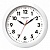 Часы настенные белая рама TROYKA, 11110118