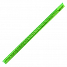 Линейка пластиковая 15см трехгранная зеленая Феникс, 53113