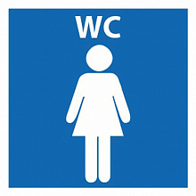 Наклейка Женский туалет MILAND 9-82-0013