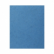 Подложка - картон тисненый кожа А3 синий 230 г/м2, 3914