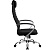 Кресло офисное МЕТТА Metta черное тканевое покрытие, хром S-BK-10