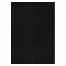 Ежедневник недатированный А5 176л черный кожзам Sigma LAMARK, 01404-BK	 