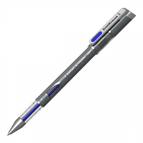 Ручка гелевая 0,5мм синий стержень MEGAPOLIS Erich Krause, 92
