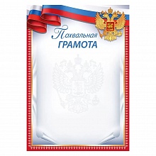 Похвальная грамота с российской символикой Империя поздравлений, 39.355.00