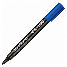 Маркер перманентный 2мм синий круглый VX-100 Scrinova, 710003