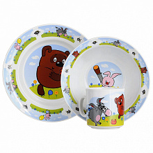 Набор посуды детской Винни Пух 3 предмета КРС-350