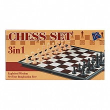 Набор настольных игр 2в1 шашки и шахматы Рыжий кот, 236640