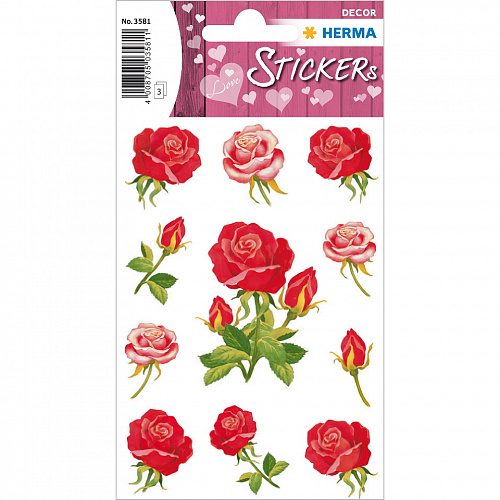 Наклейки Розы HERMA DECOR 3581