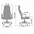 Кресло офисное МЕТТА Metta бежевое покрытие из экокожи №720 хром LK-3CH