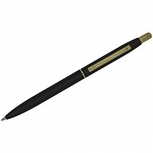 Ручка шариковая автоматическая LUXOR Sterling синий 1мм черный/золото корпус 1116