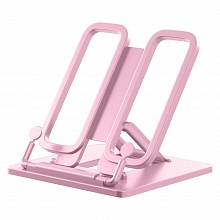 Подставка для книг пластиковая розовая Pastel Erich Krause Base, 58031