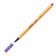 Ручка капиллярная 0,4мм фиолетовые чернила STABILO POINT 88, 88/55