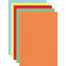 Бумага для офисной техники цветная А4  80г/м2  50л  5 цветов радуга интенсив Крис Creative, БИpr-50р
