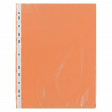 Папка-карман с перфорацией А4  35мкм матовый оранжевый Expert Complete Premier 20шт (цена за упак), ЕС220670122