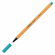 Ручка капиллярная 0,4мм голубовато-бирюзовые чернила STABILO POINT 88, 88/51
