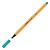 Ручка капиллярная 0,4мм голубовато-бирюзовые чернила STABILO POINT 88, 88/51
