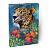 Записная книжка А5  80л Дикие кошки и цветы-2 Проф-Пресс Collezione, 80-2805