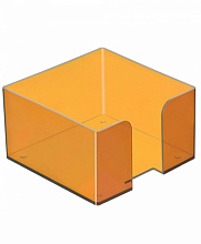 Подставка для бумажного блока  9х9х5см тонированная Манго СТАММ, ПЛ53