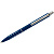 Ручка шариковая автоматическая LUXOR Window синий 1мм синий/хром корпус 1642