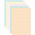 Бумага для офисной техники цветная А4  80г/м2 250л 5 цветов радуга пастель Крис Creative, БПpr-250р