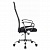 Кресло офисное черное эко.кожа/сетка крестовина металл хром Бюрократ CH-600SL/LUX/BLACK