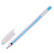 Ручка гелевая 0,8мм голубой стержень CROWN Pastel, HJR-500P